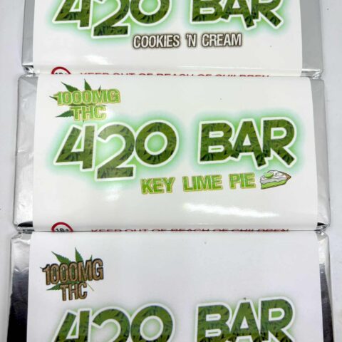 1000mg 420 Chocolate Bars