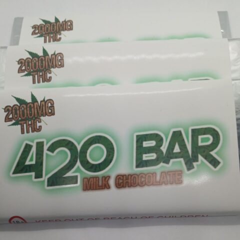 2000mg 420 Chocolate Bars *NEW*